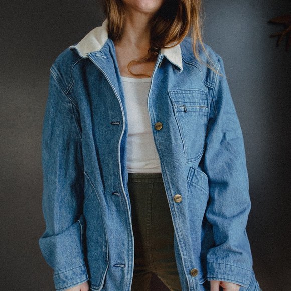 Vintage Denim L.L. Bean Barn Coat - Picture 3 of 14